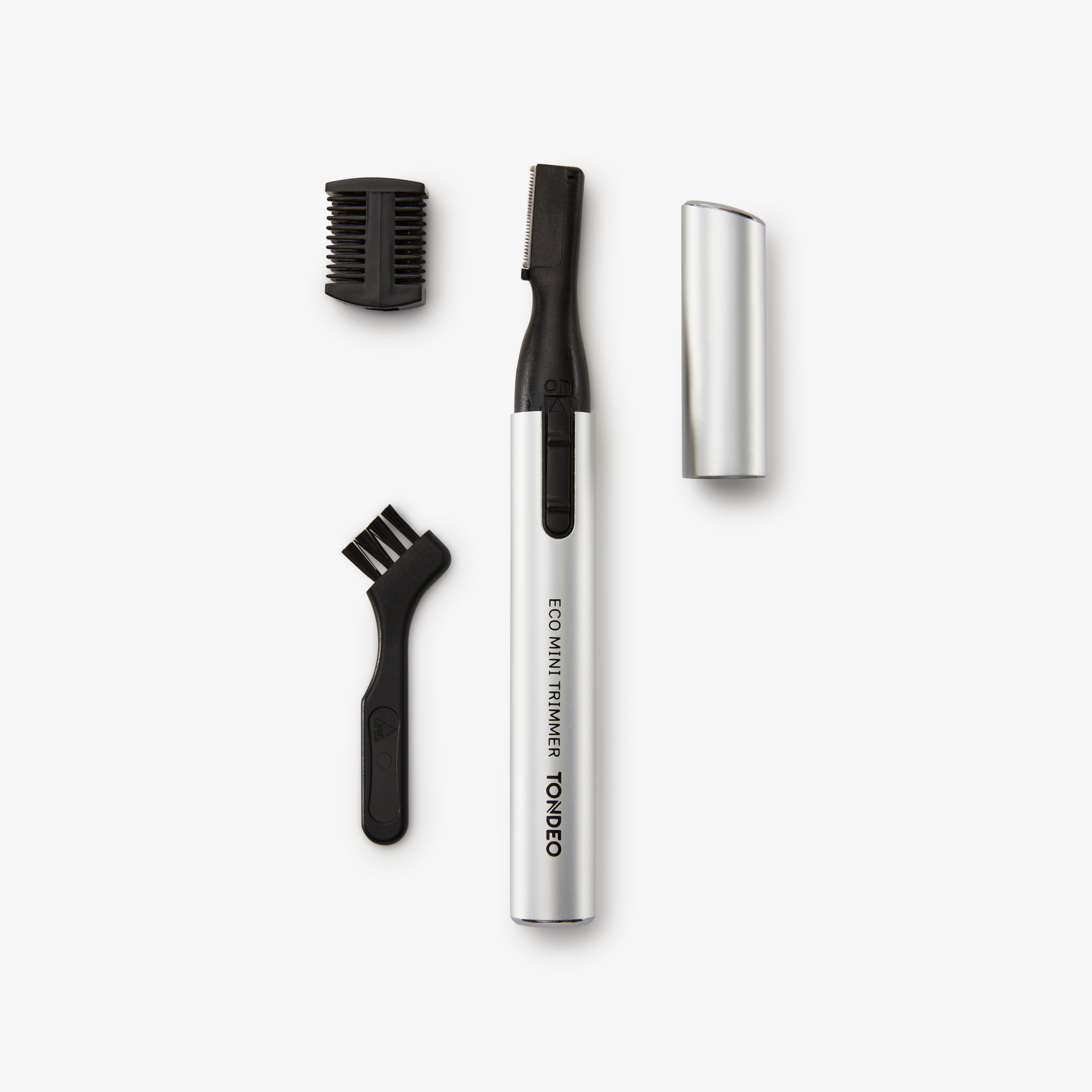 TONDEO Eco Mini Trimmer Silver – kompakte, kabellose Profi-Trimmmaschine mit ergonomischem Design und starker Schneideleistung für präzises Finish bei Barber & Friseur