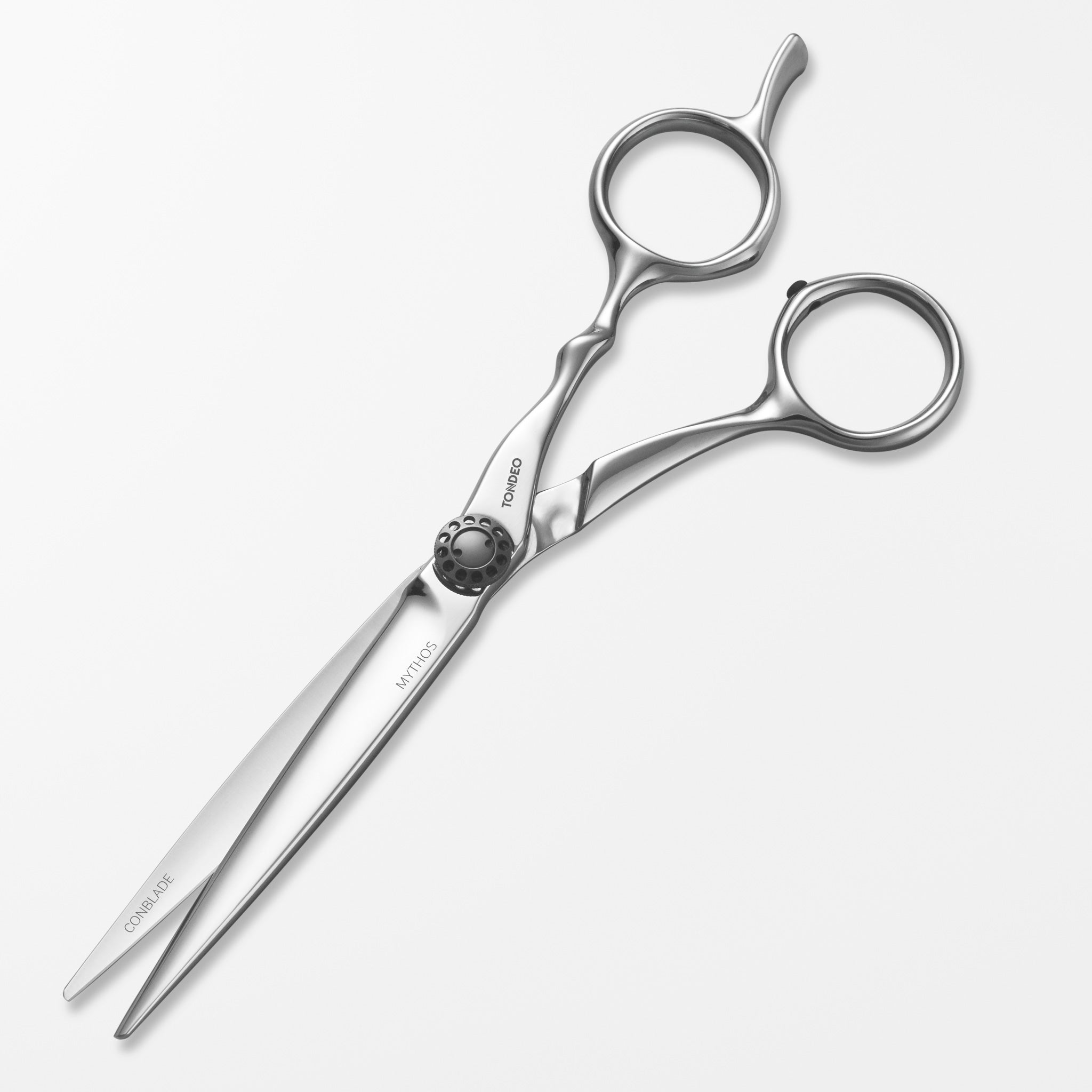 TONDEO Solingen Mythos Blattschere Premium Friseurschere, silber, Made in Solingen, Conblade Technologie