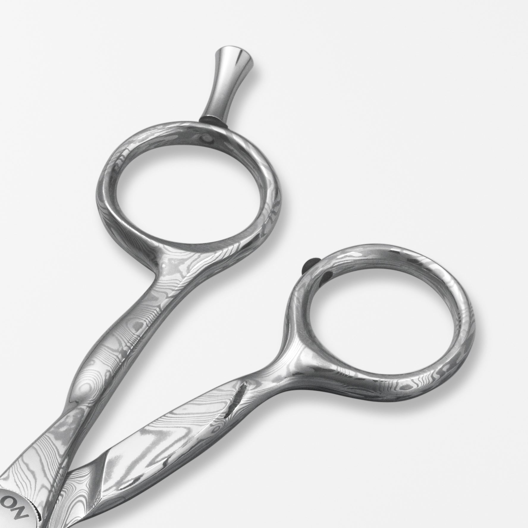 TONDEO Solingen Sensation Damast Friseurschere, Made in Solingen, Damaszener Stahl