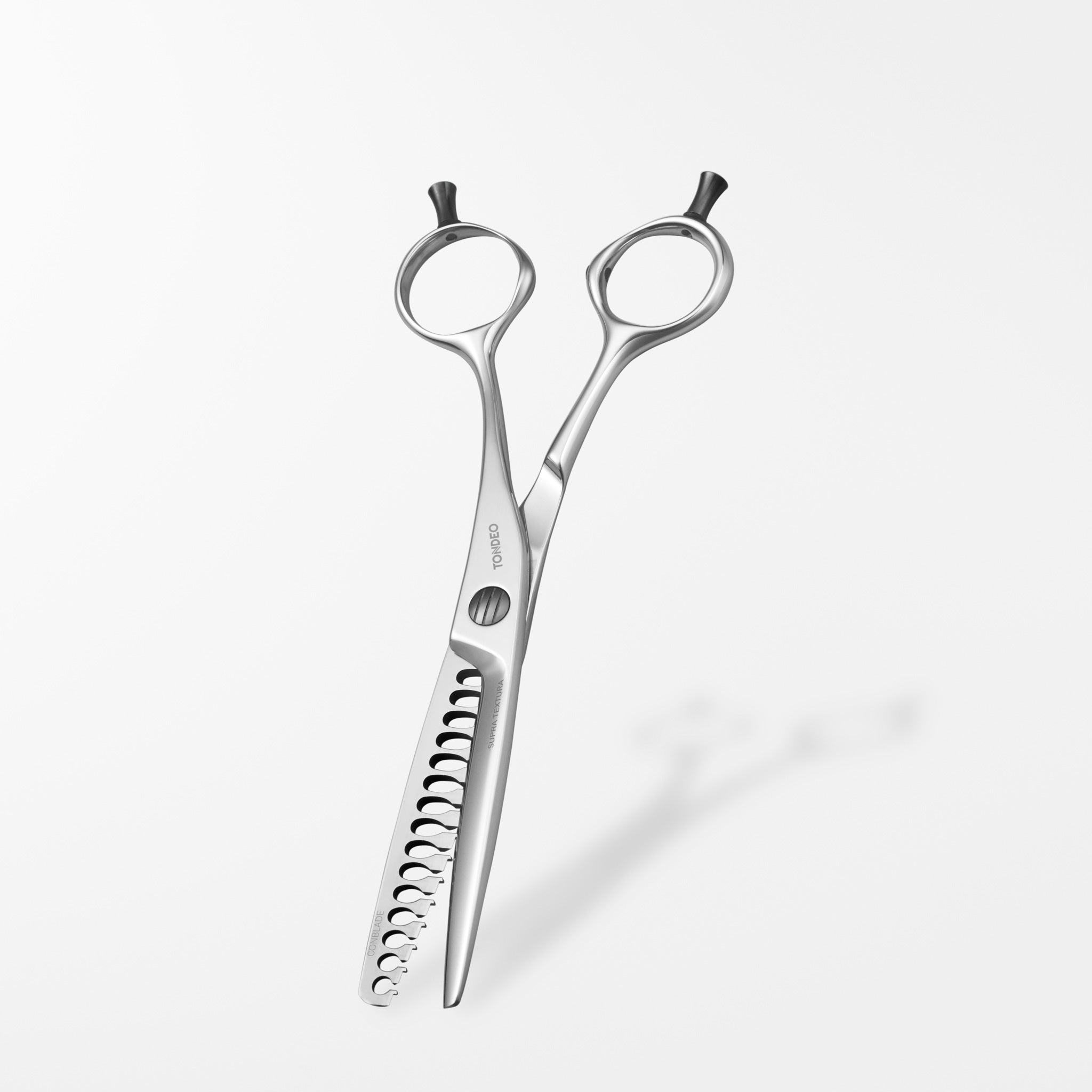 TONDEO Solingen SUPRA TEXTURA silber Modelierschere für Friseure in Premiumqualität, Made in Solingen