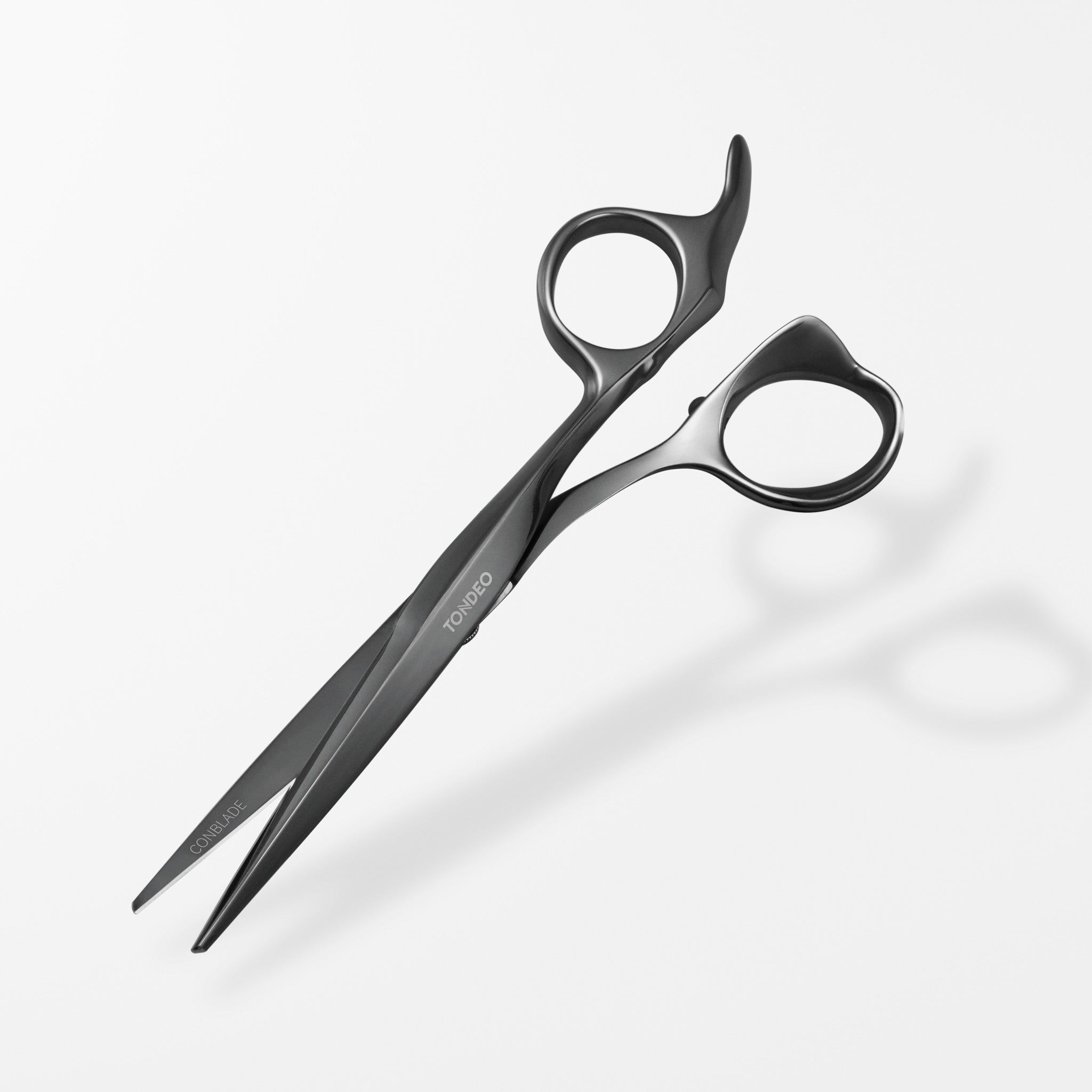 TONDEO Solingen ZENTAO Black Premium Haarschere für Friseure, Made in Solingen, Premiumqualität, Conblade