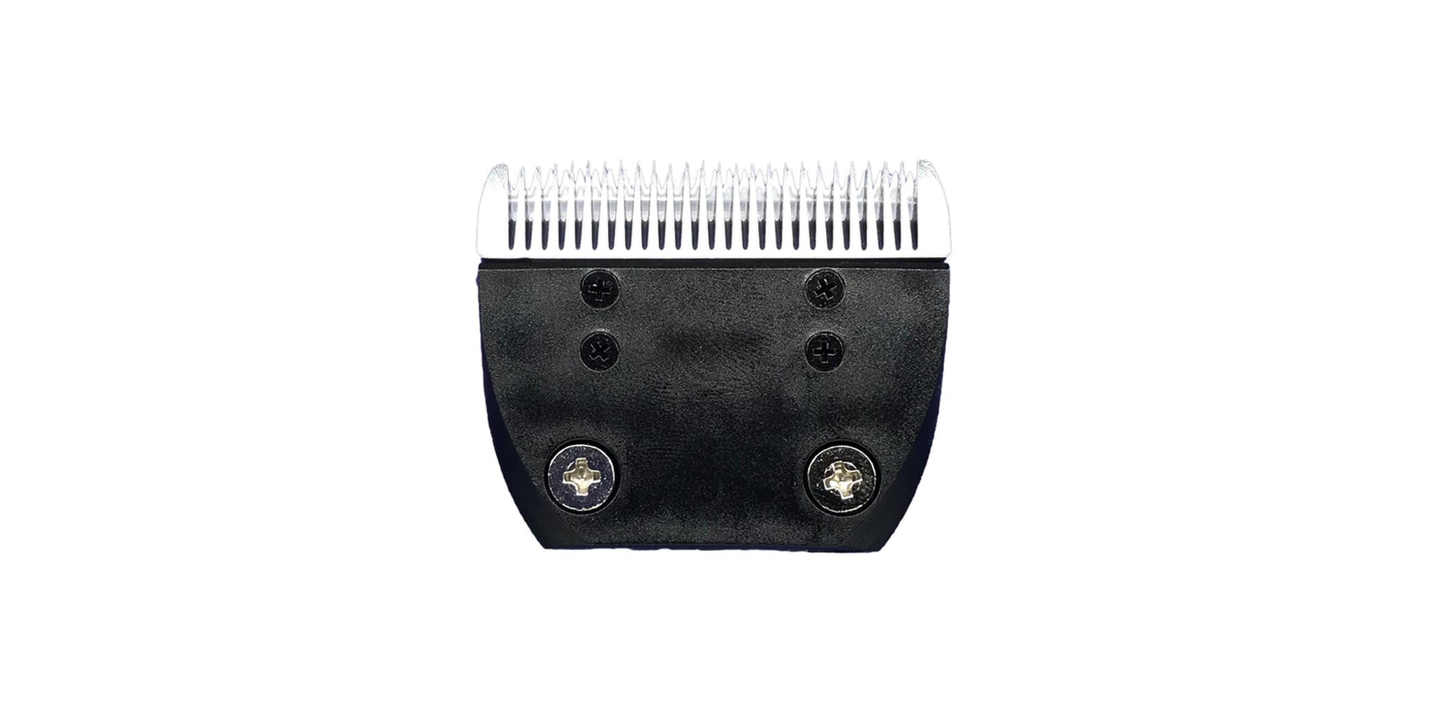Schneideplatte für Haarschneidemaschine, schwarz.