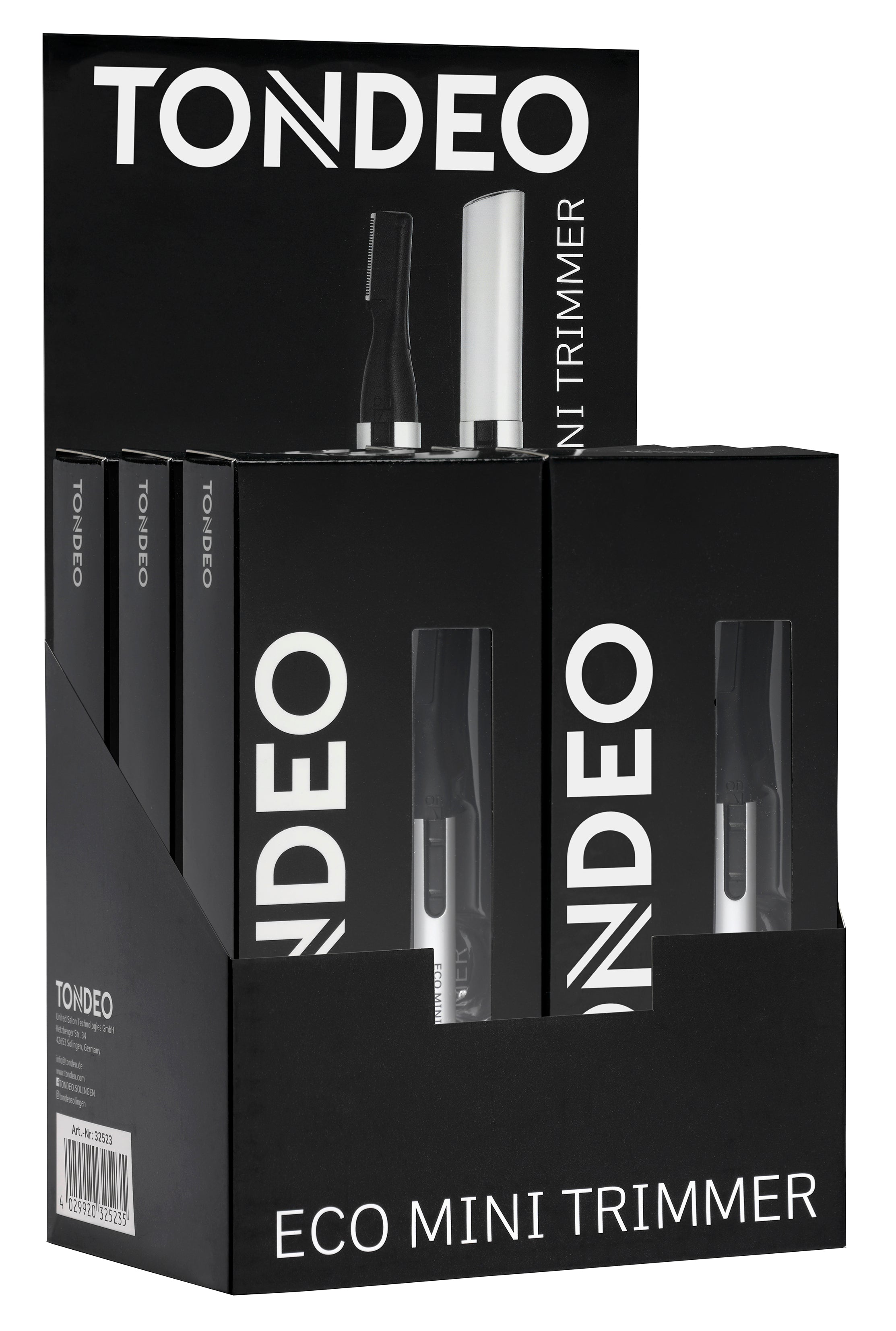 Verpackte Tondeo Eco Mini Trimmer.