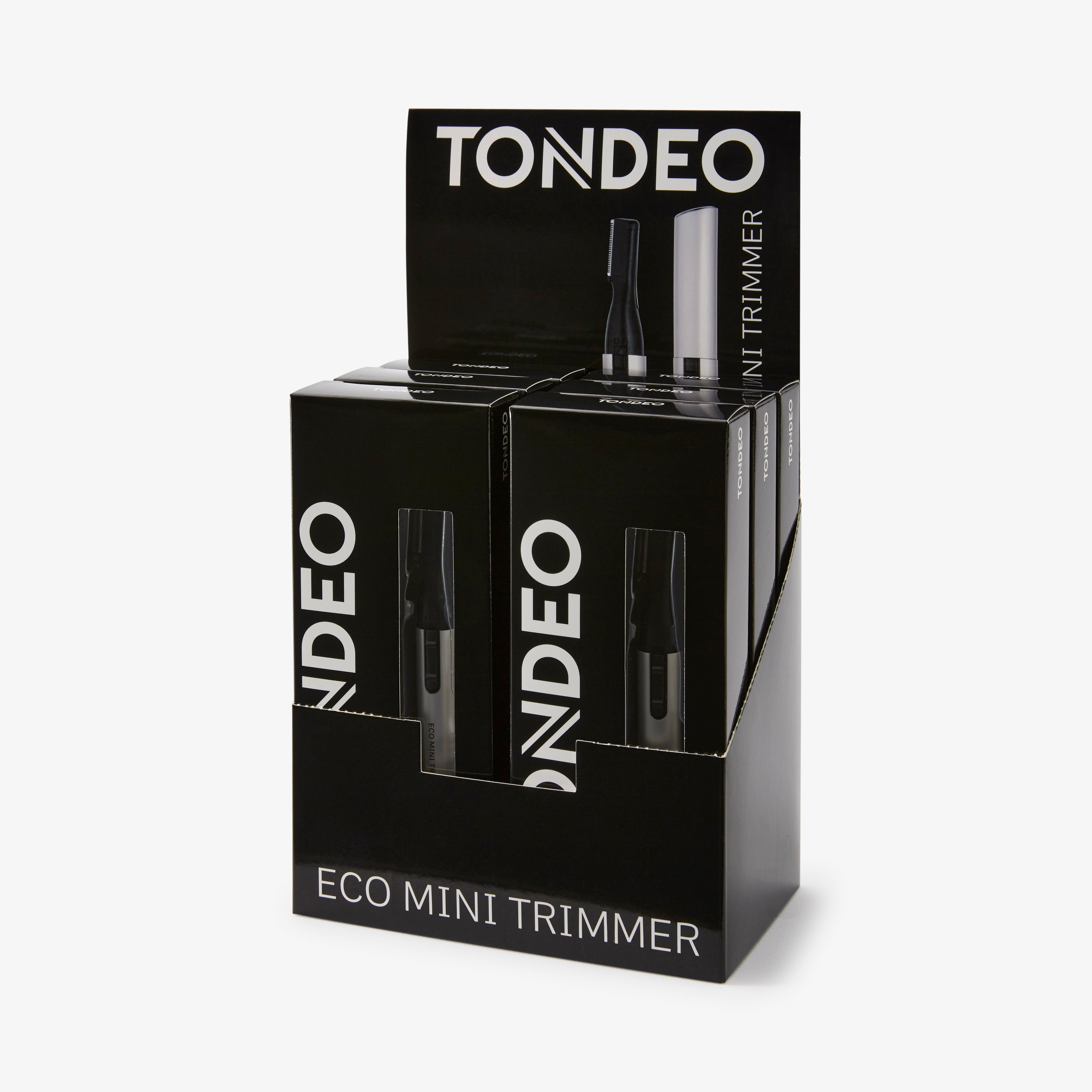 TONDEO Eco Mini Trimmer Silver – kompakte, kabellose Profi-Trimmmaschine mit ergonomischem Design und starker Schneideleistung für präzises Finish bei Barber & Friseur
