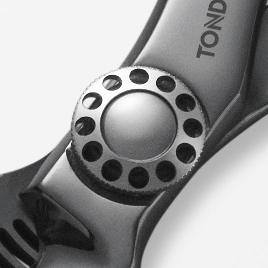 TONDEO MYTHOS WAVE 36, black Made in Solingen, Premium-Friseurschere, Effilierschere, Modellierschere