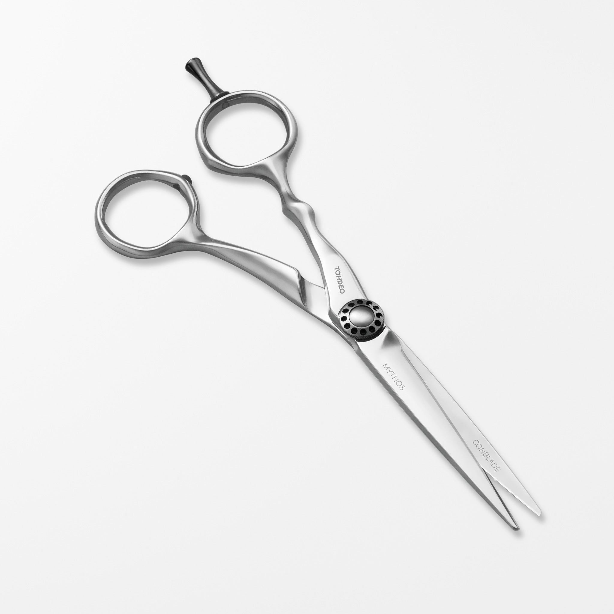 TONDEO Solingen Mythos Blattschere Premium Friseurschere, silber, Made in Solingen, Conblade Technologie