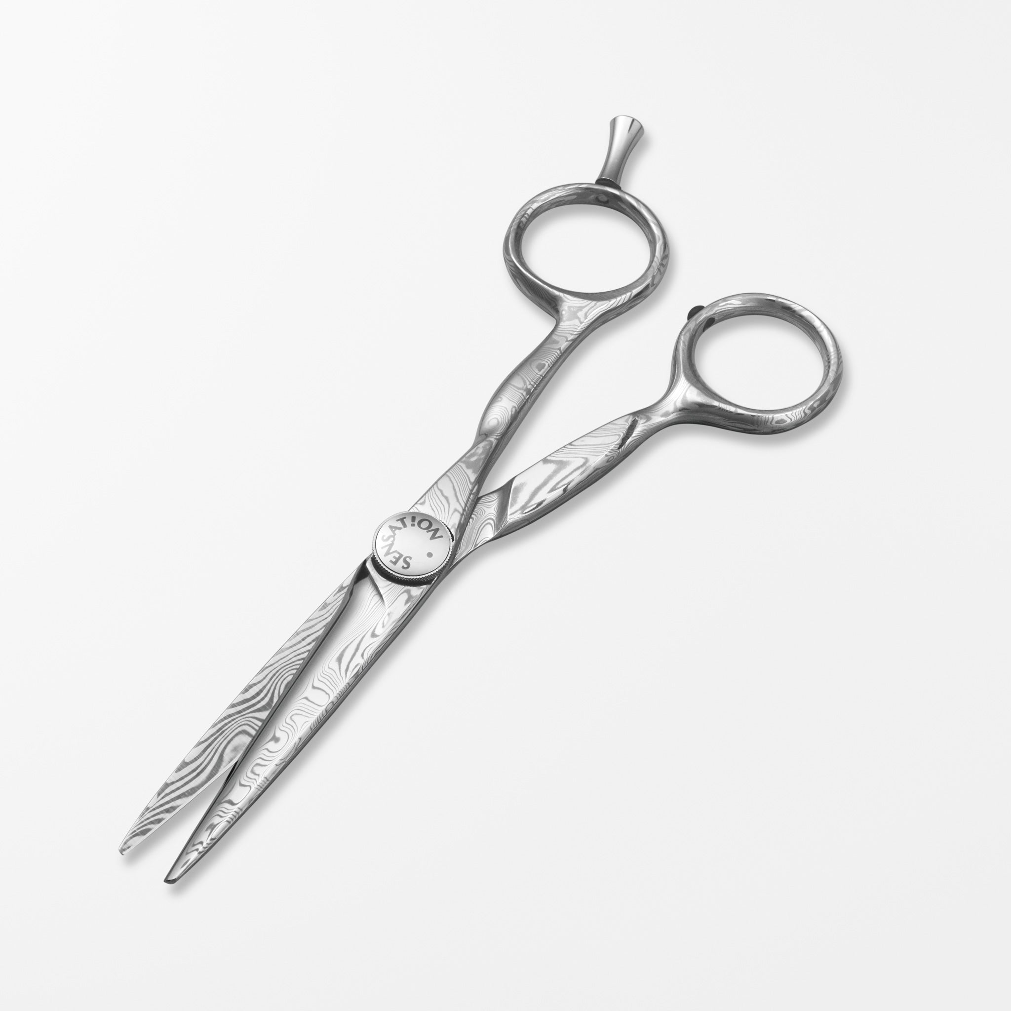 TONDEO Solingen Sensation Damast Friseurschere, Made in Solingen, Damaszener Stahl