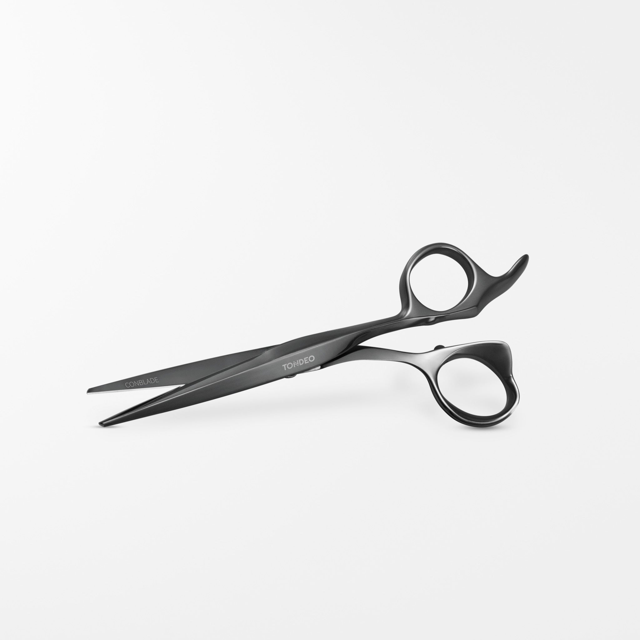 TONDEO Solingen ZENTAO Black Premium  Haarschere für Friseure, Made in Solingen, Premiumqualität, Conblade
