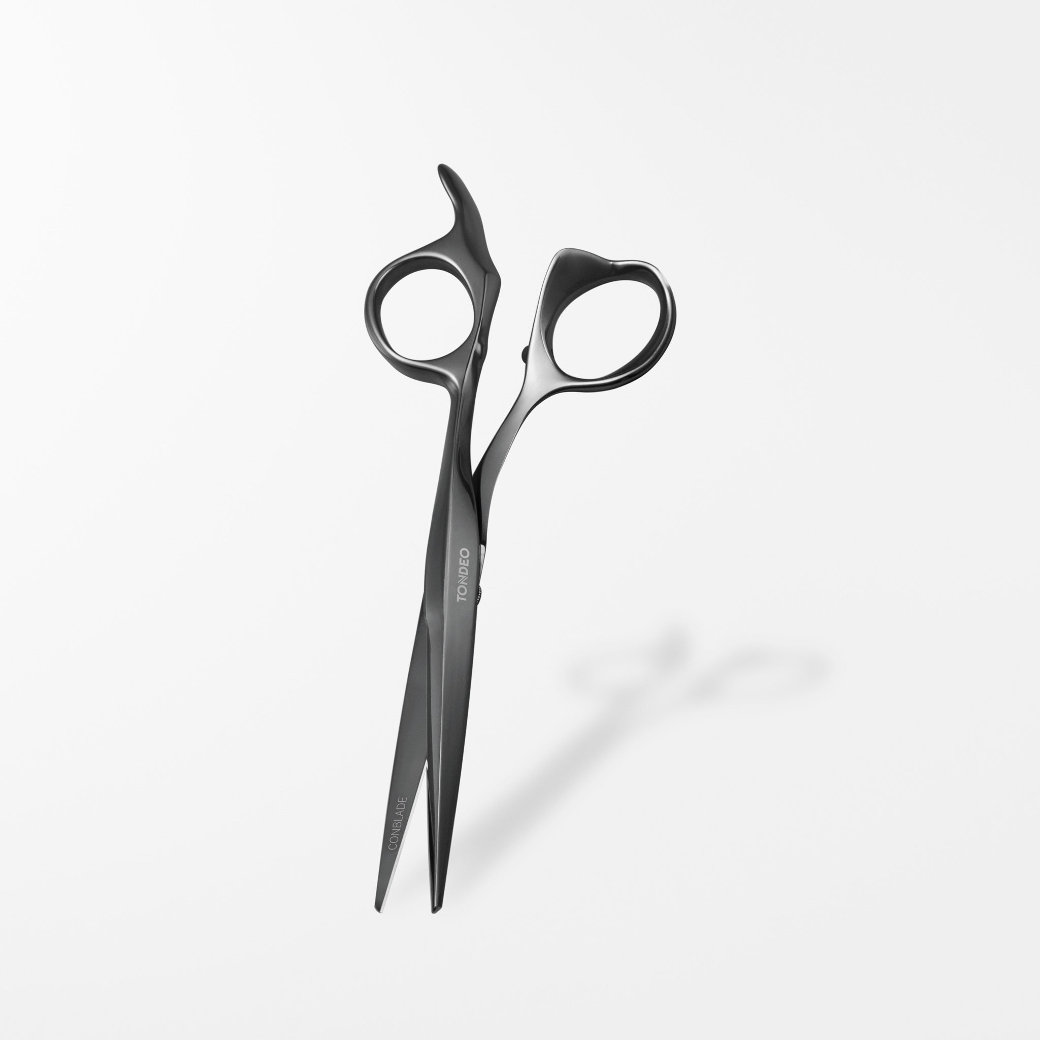 TONDEO Solingen ZENTAO Black Premium  Haarschere für Friseure, Made in Solingen, Premiumqualität, Conblade