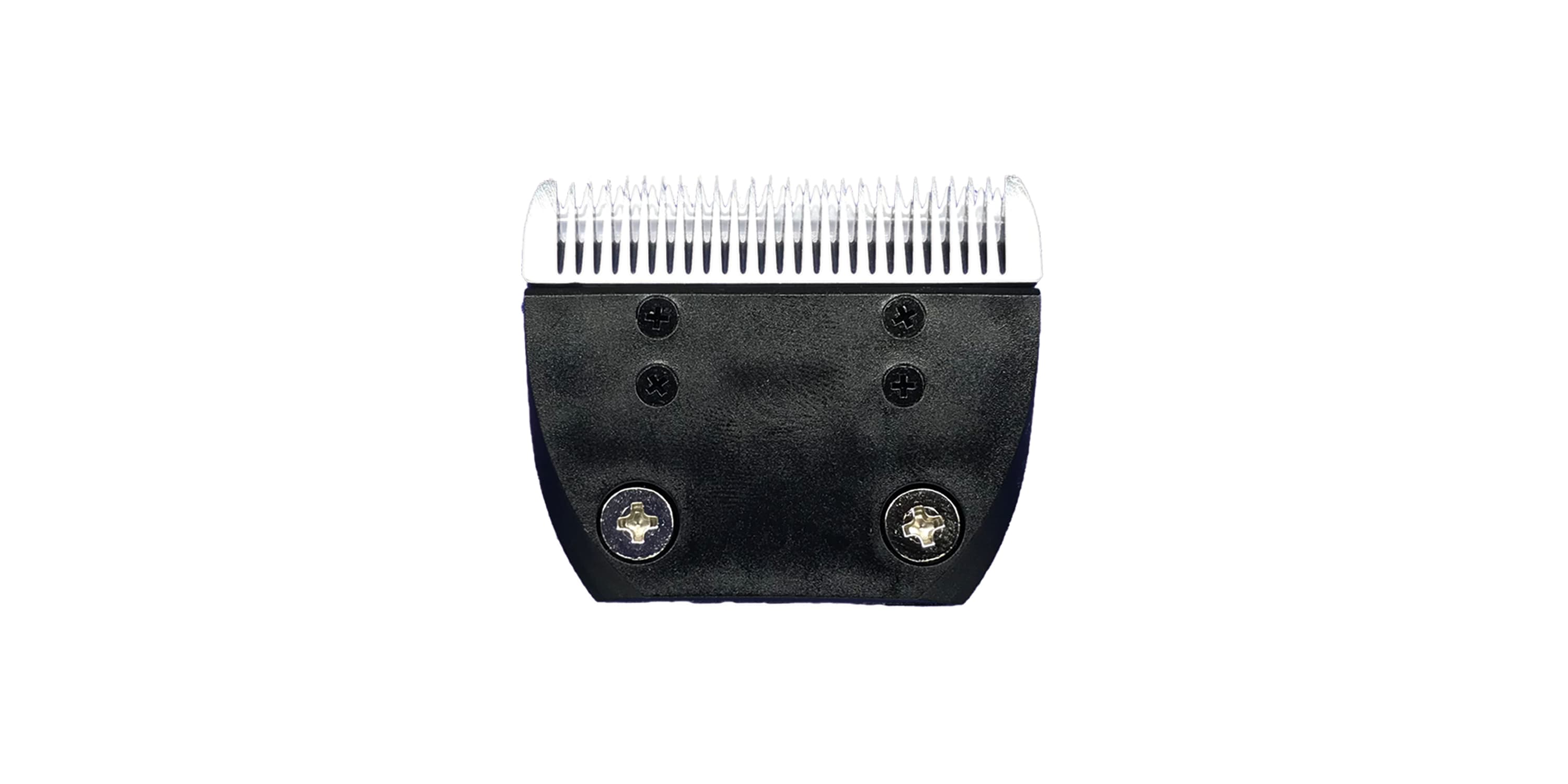Schneideplatte für Haarschneidemaschine, schwarz.